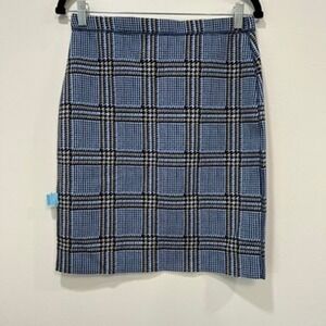 J Mclaughlin Halle Skirt Small NWT $168 Catalina Knee Length Career Hilltop Nile